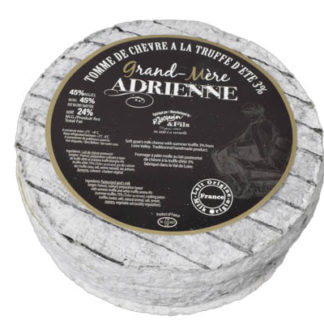 Tomme de Chèvre à la truffe d'été Grand-Mère Adrienne