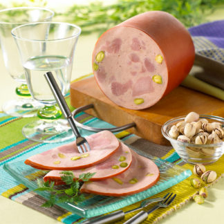 Roulade jambon pistache alsacienne