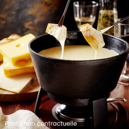 Plateau spécial fondue au fromage