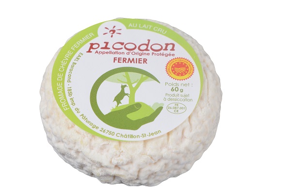 Fromage de chèvre fermier, Picodon AOP 60g