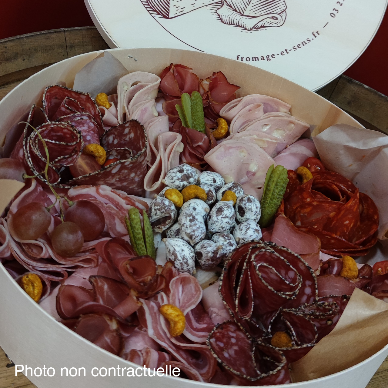 Plateau charcuterie spécial Mont d'Or et Fondue - Fromages en ligne