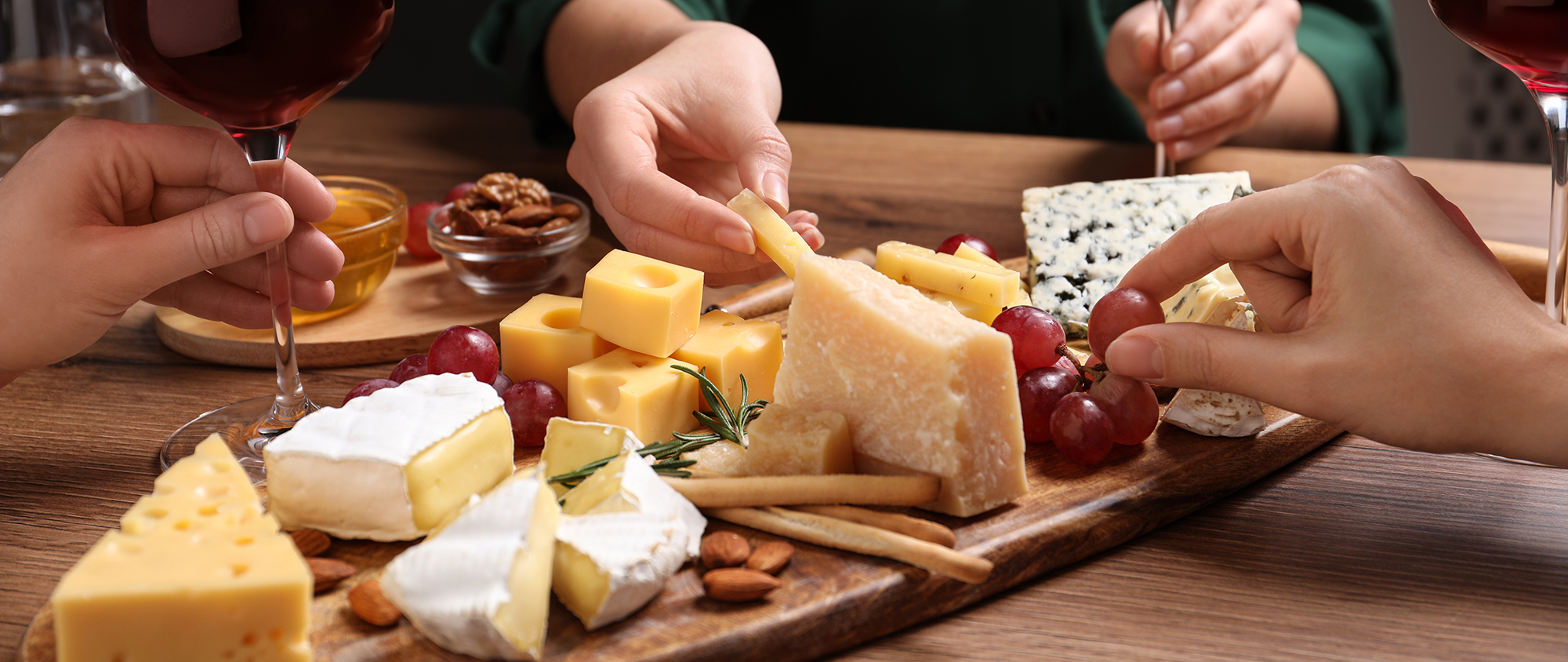 plateau de fromage à partager